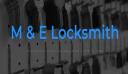 M & E Locksmith logo